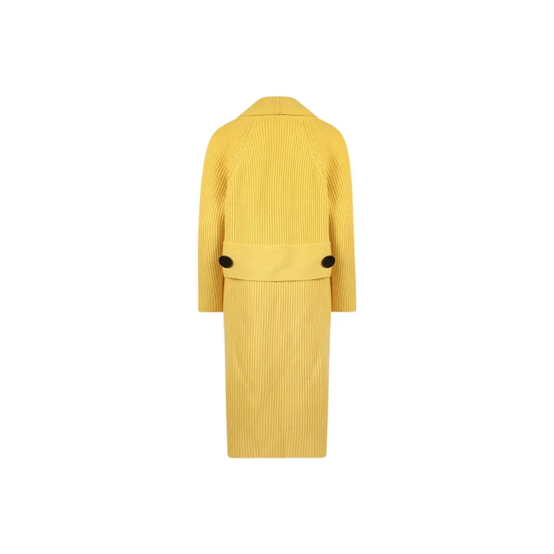 ERIKA CAVALLINI Coats Women's Yellow-1