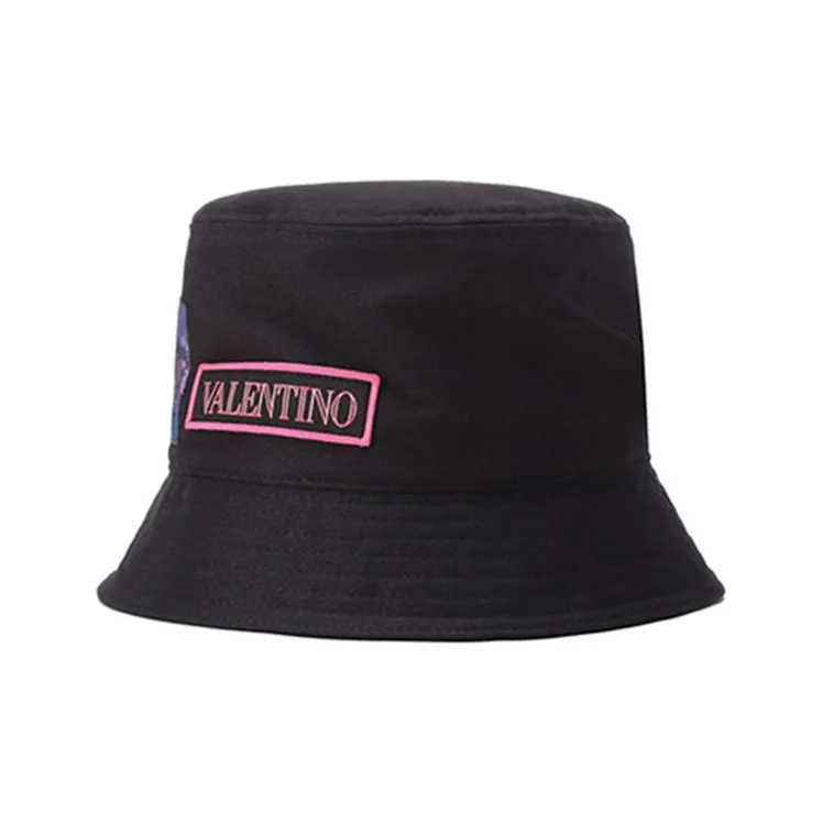 Valentino Bucket Hats Unisex Black-1