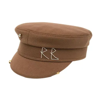 RUSLAN BAGINSKIY Logo-appliqué Bakerboy Hat