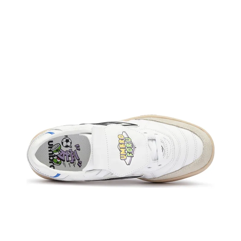 Umbro Anti Slip And Wear Resistant Lightweight Low Top Skateboard Shoes Women's Velvet White-2