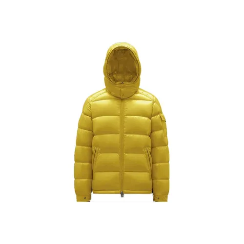 Moncler Maya Series Down Jackets Men Yellow