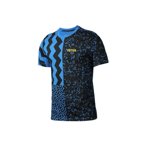 Nike X F.C. Internazionale Milano Soccer Jerseys Unisex Sky Blue