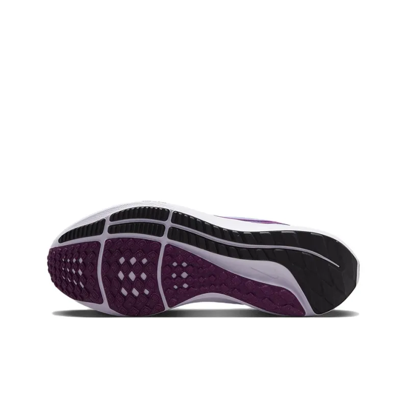 Nike Air Zoom Pegasus 39 Cushioning Anti Slip And Wear Resistant Low Top Running Shoes Women's Purple White-5