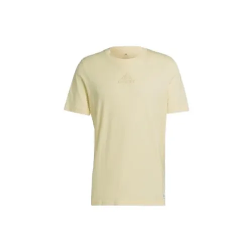 Adidas T-Shirts Men Yellow