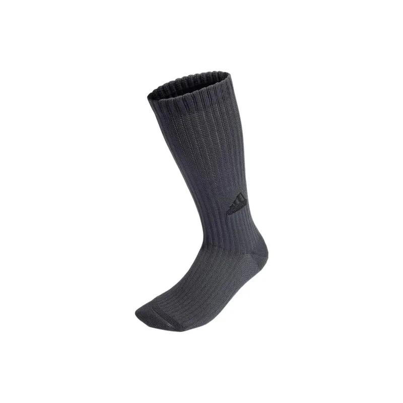 Adidas Mid Calf Socks Unisex 1 Pack Charcoal Black-1