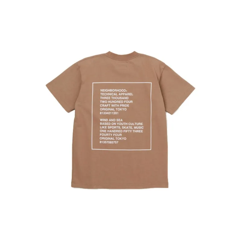 NEIGHBORHOOD X Wind And Sea #1 T Shirt-4