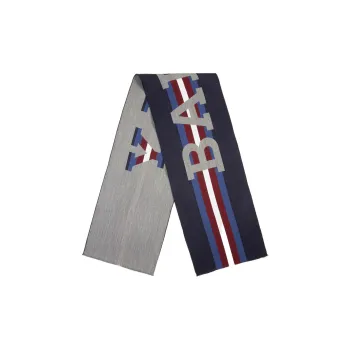 BALLY Knit Scarves Men Navy