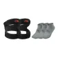 Black 2-Pack+3-Pack Gray Socks
