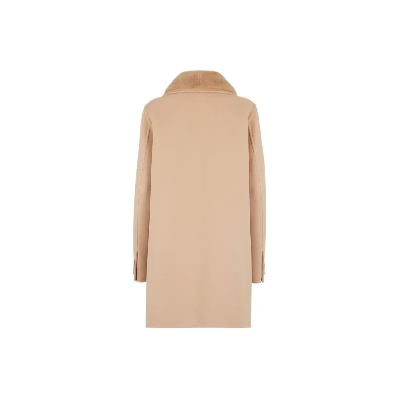 FENDI Coats Women's Beige-1