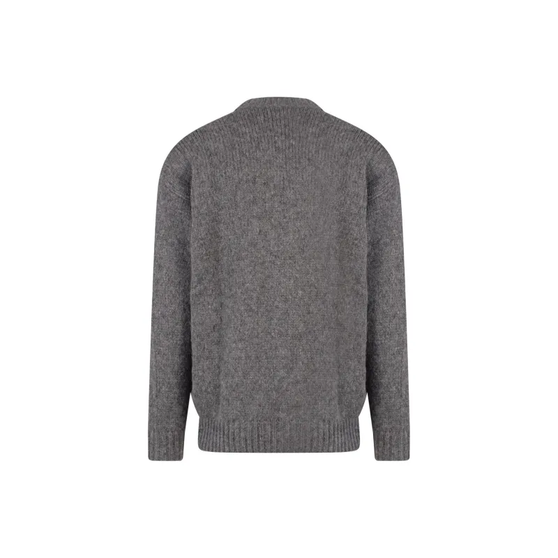 ROBERTO COLLINA FW22 Knitwear Men's Gray-1