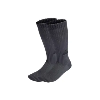 Adidas Mid Calf Socks Unisex 1 Pack Charcoal Black