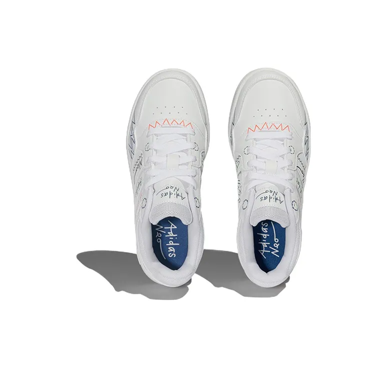 Adidas Neo Hoops 3.0 Shoes 'White Muti Color' Women's-3