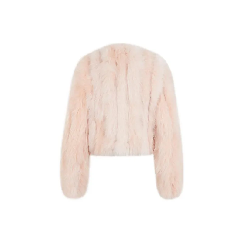 FENDI FW22 Jackets Coats Women's Pink-1