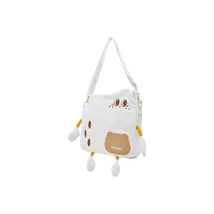 Sound For Life Nylon Fabric Shoulder Bag Crossbody Bag Shoulder Bag Regular Women's Yellow Ecru-1