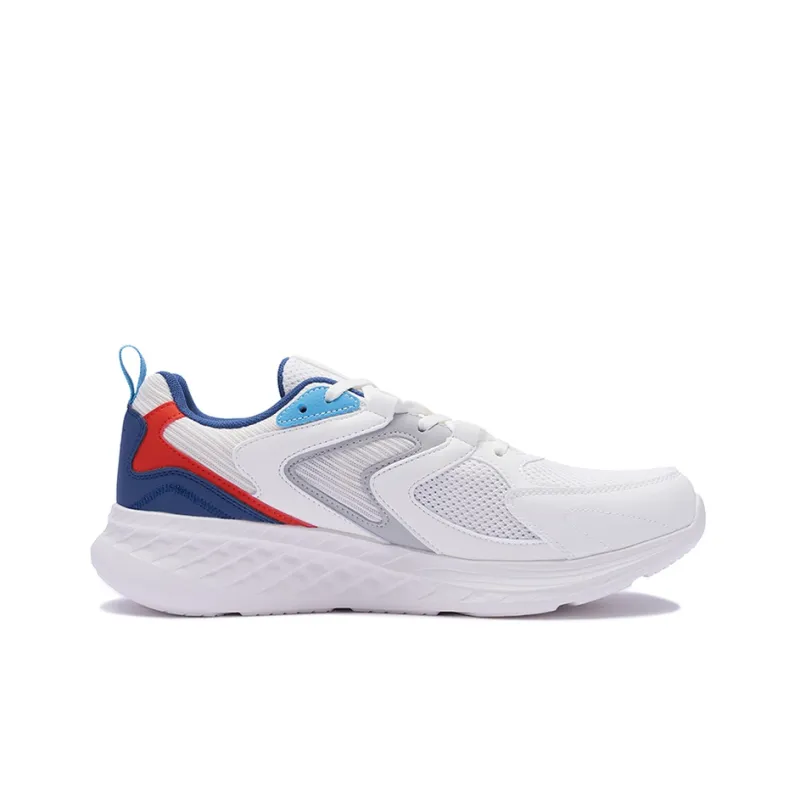 361° Cushioning, Wear Resistant Low Top Running Shoes Men's White Blue-1
