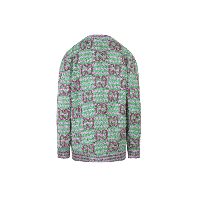 GUCCI GG intarsia Cardigan-1