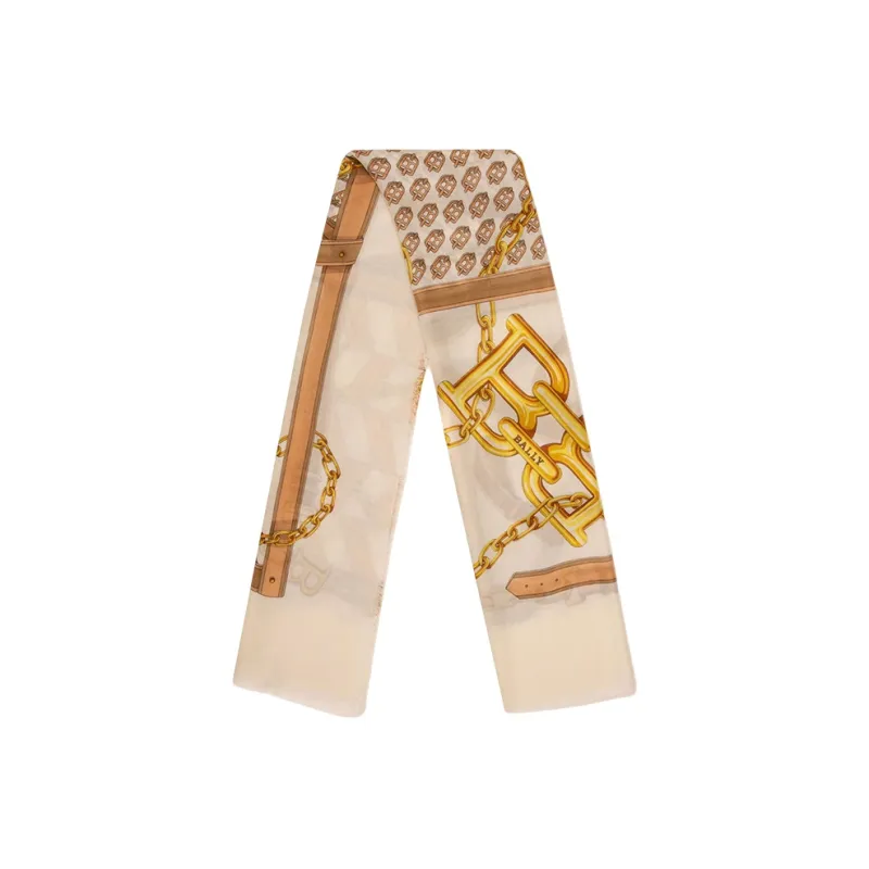 BALLY Modal Silk Scarves Women's-1