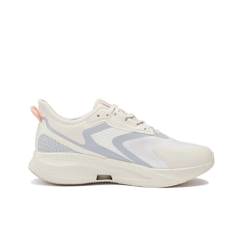 361° Anti-Slip Wear-Resistant Breathable Lightweight Low-Top Running Shoes Men's Beige Gray-1
