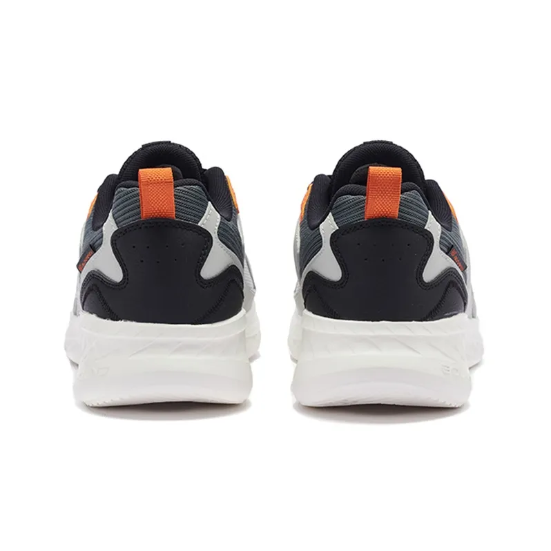 361° Running Shoes Men Low Top 4U Gray/Obsidian Black-4