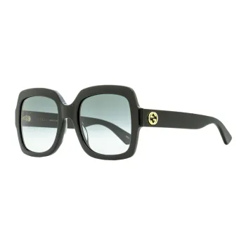 GUCCI Eyewear Logo plaque Oversize Frame Sunglasses