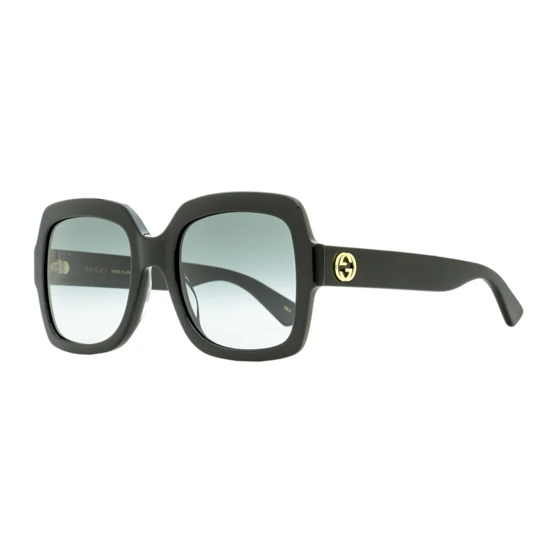 GUCCI Eyewear Logo plaque Oversize Frame Sunglasses-0