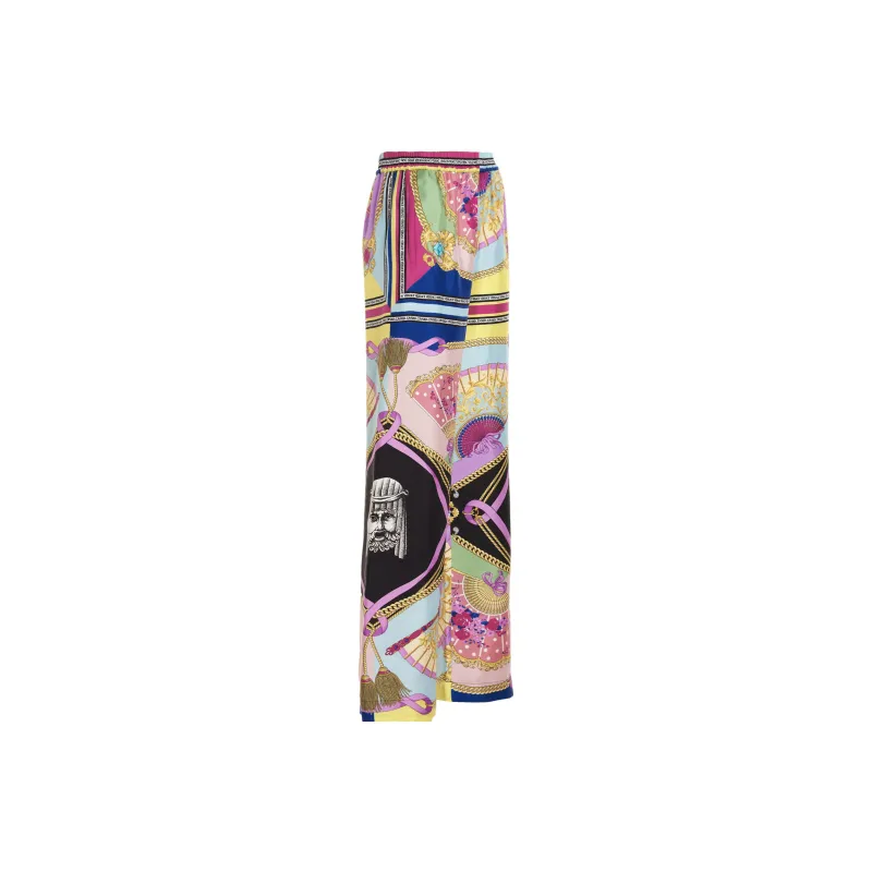 VERSACE Casual Pants Women's Pink-2