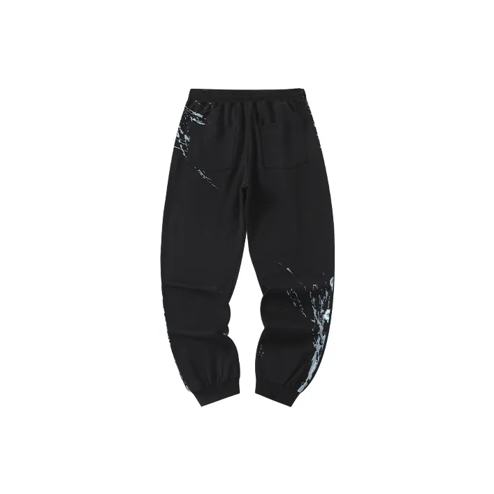 LAMLICKA Casual Pants Unisex Black-1