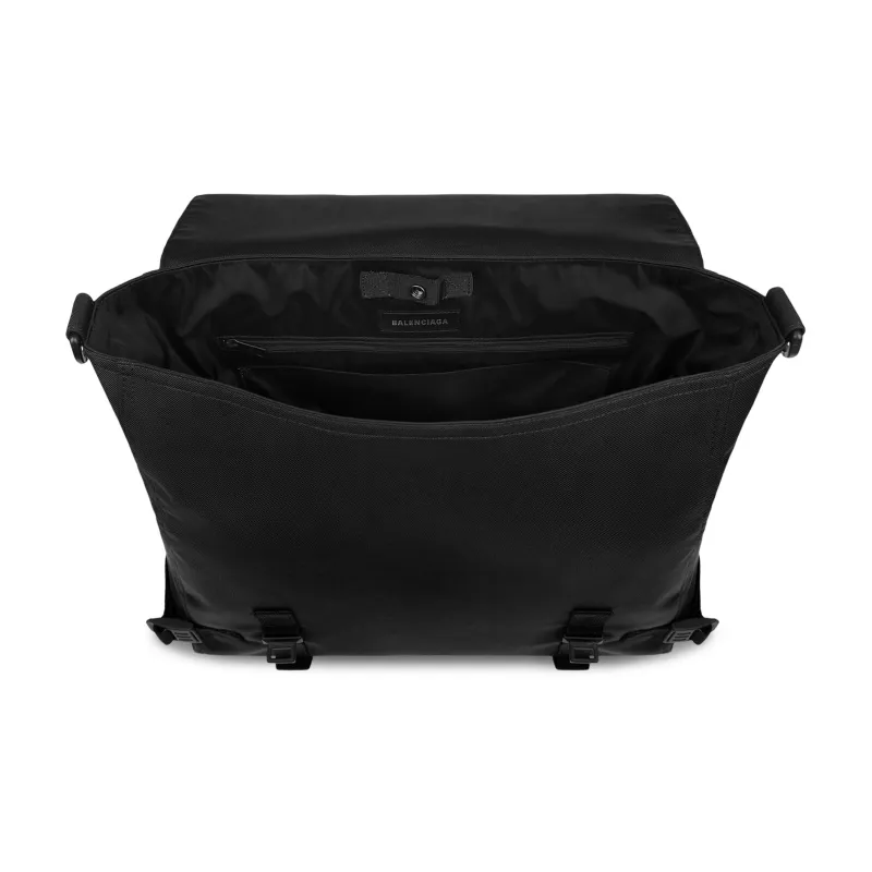 Balenciaga Army Recycled Nylon Messenger Bag, Handbag, Shoulder Bag Regular Men's Black-3