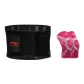 Black+Rose Red Knee Protector