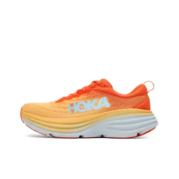 HOKA ONE ONE Bondi 8 Puffin's Bill Orange Amber Yellow