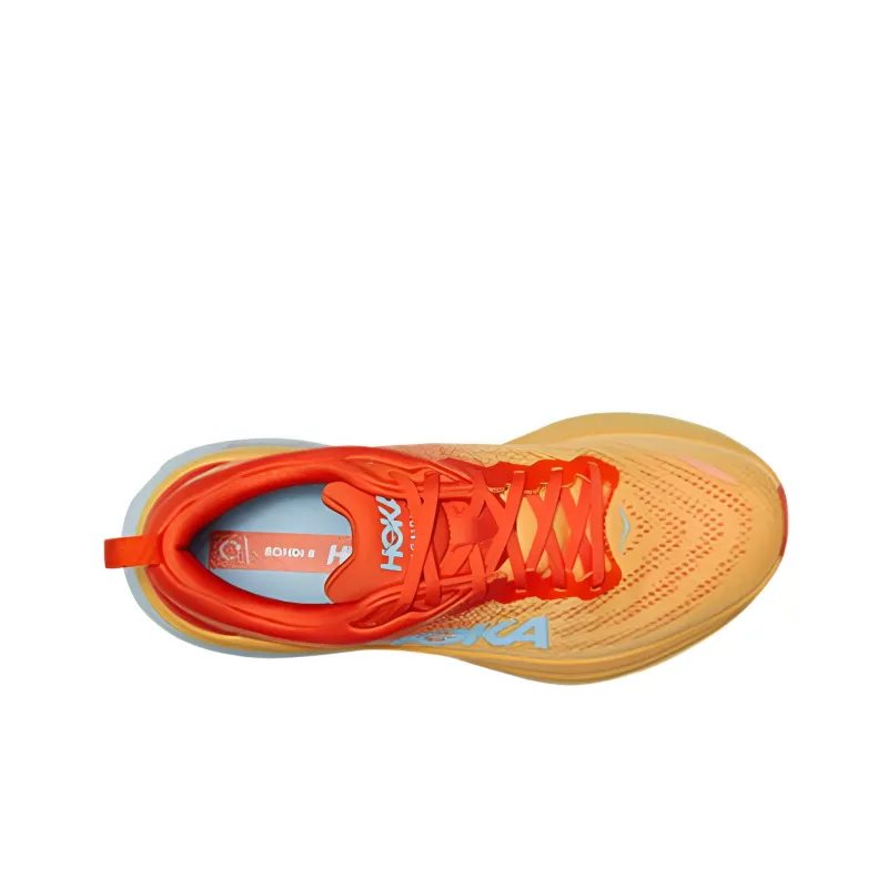 HOKA ONE ONE Bondi 8 Puffin's Bill Orange Amber Yellow-2