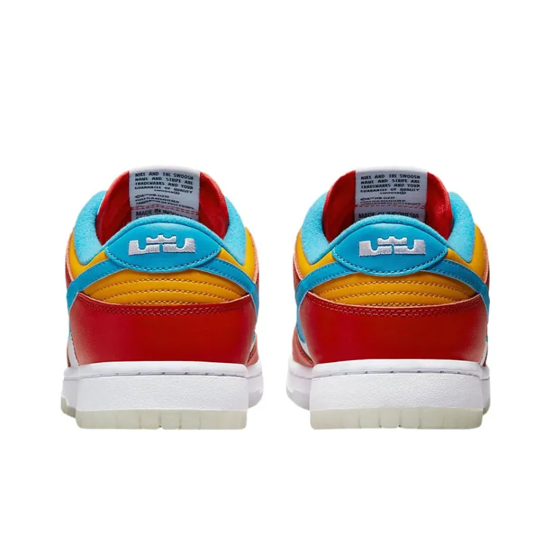 Nike Dunk Low Qs LeBron James Fruity Pebbles-4