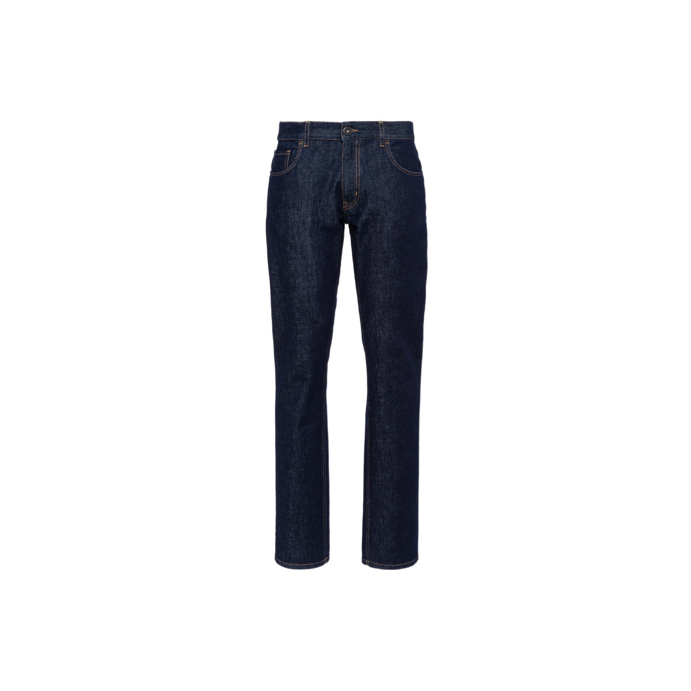 PRADA Jeans Men Blue POIZON