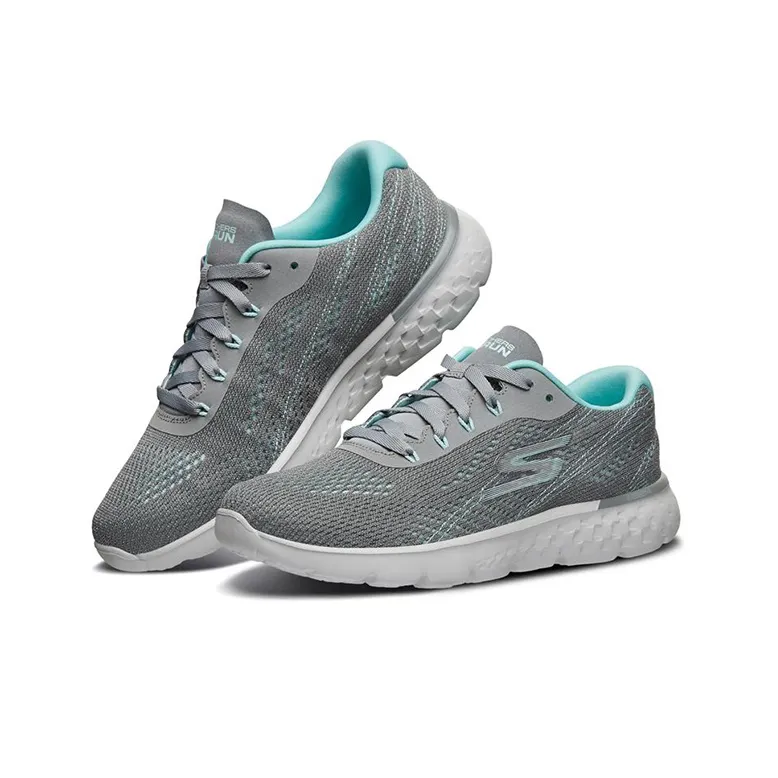 Skechers Go Run 400 Running Shoes Women's Low-Top Charcoal Gray/Blue-2