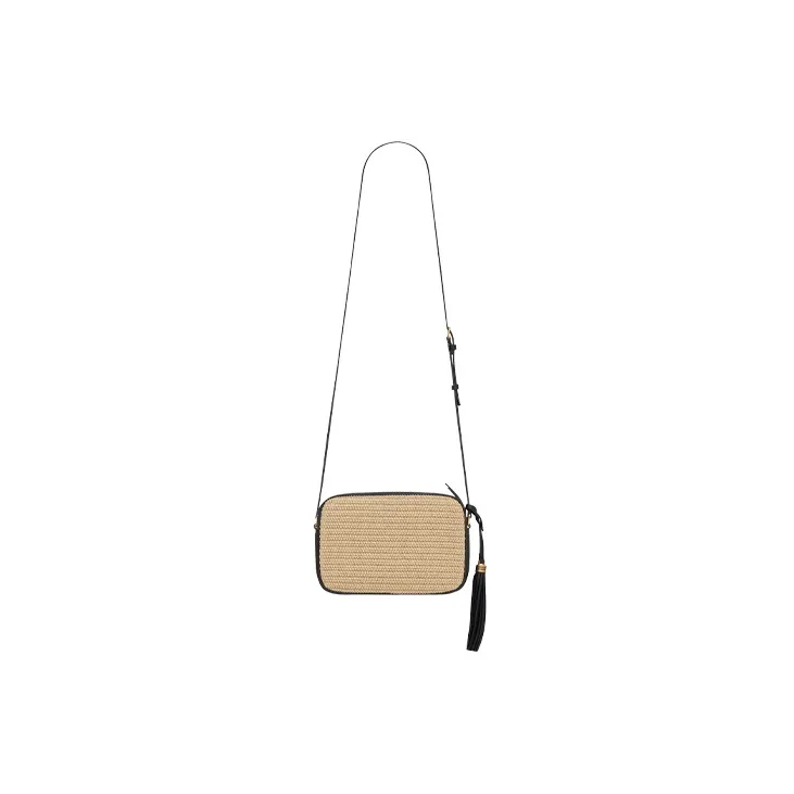 SAINT LAURENT LOU Cotton Camera Bags Crossbody Bag Shoulder Bag Women's Natural-4