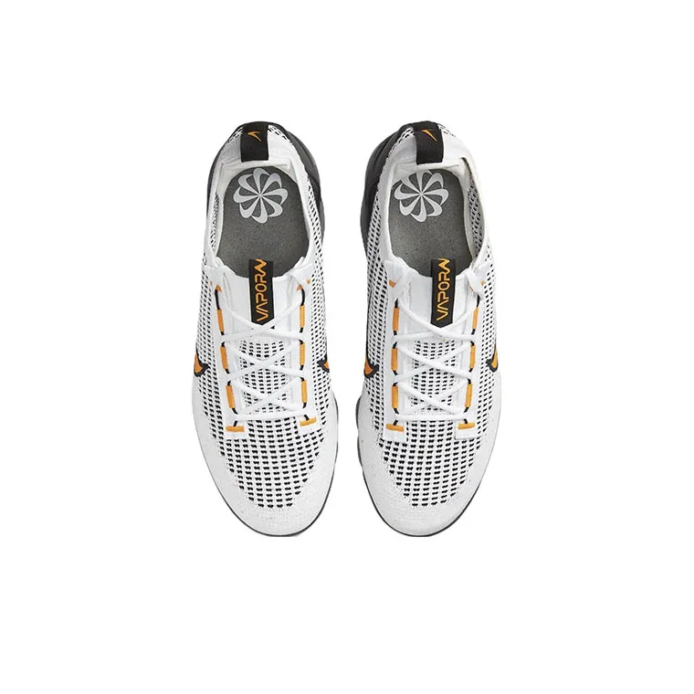 Nike Air VaporMax 2021 Fk White Black Kumquat-3