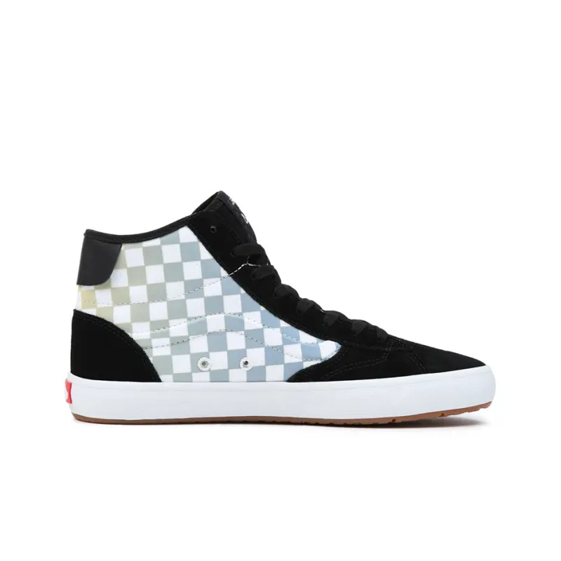 Vans The Lizzie Black Multi Color Checkerboard-1