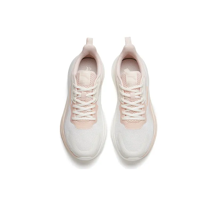 ANTA Running Collection Running Shoes Women's Low Top Ivory White/Fair Skin Tone-2