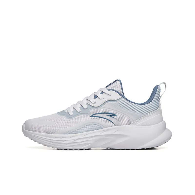 Anta Running Collection Durable Cushioning Low Top Running Shoes Men's Gray-0