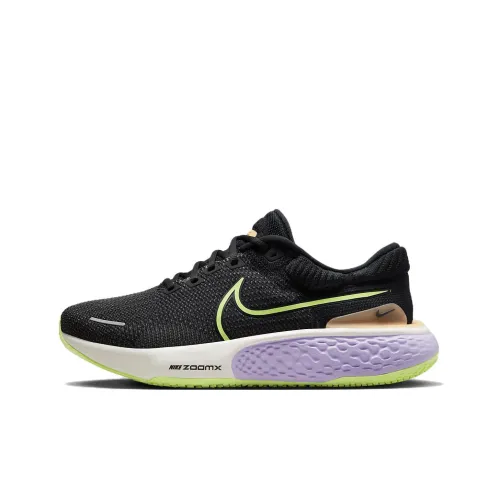 Nike ZoomX Invincible Run Flyknit 2 Black Lilac Ghost Green