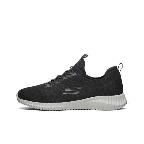 Skechers Elite Flex Casual Shoes Men Low-Top Black