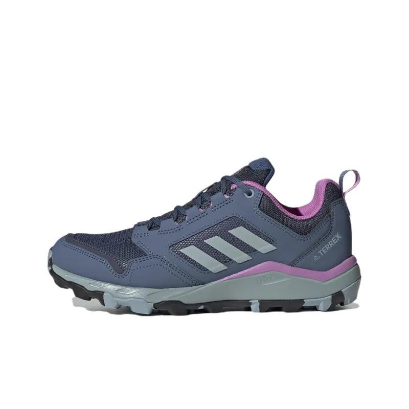 Adidas Terrex Tracerocker Running Shoes Women's Low Top Blue/Pink-0
