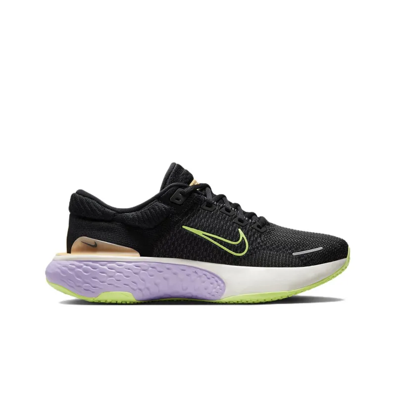 Nike ZoomX Invincible Run Flyknit 2 Black Lilac Ghost Green-1