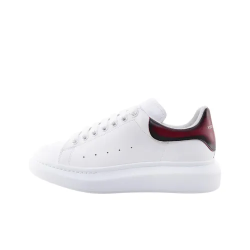 Alexander McQueen Stylish Skateboarding Shoes Men's White Purple