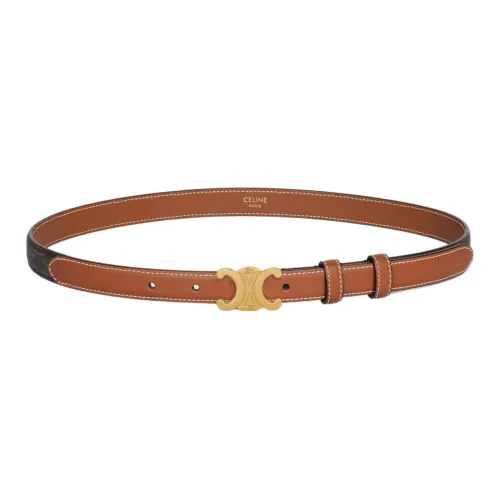 CELINE Leather Belts Women's