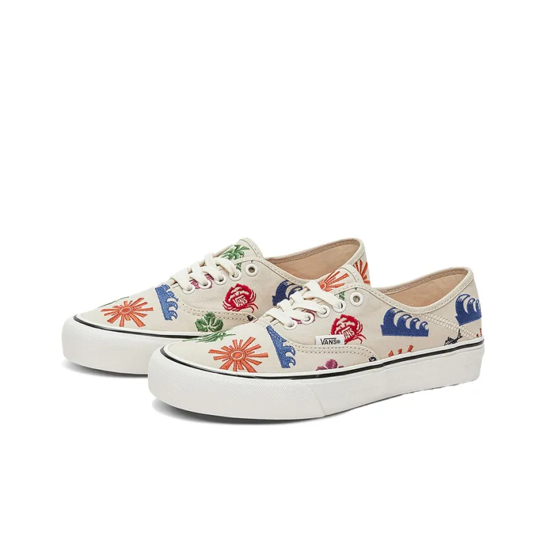 Vans Authentic Low Top Casual Skate Shoes Unisex White-1