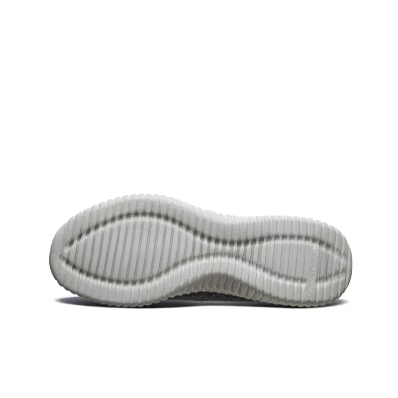 Skechers Elite Flex Casual Shoes Men Low-Top Charcoal Gray-3