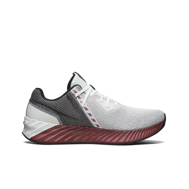Skechers Omega Cushioning Anti-Slip And Wear-Resistant Low-Top Casual Shoes Men's White Black-1