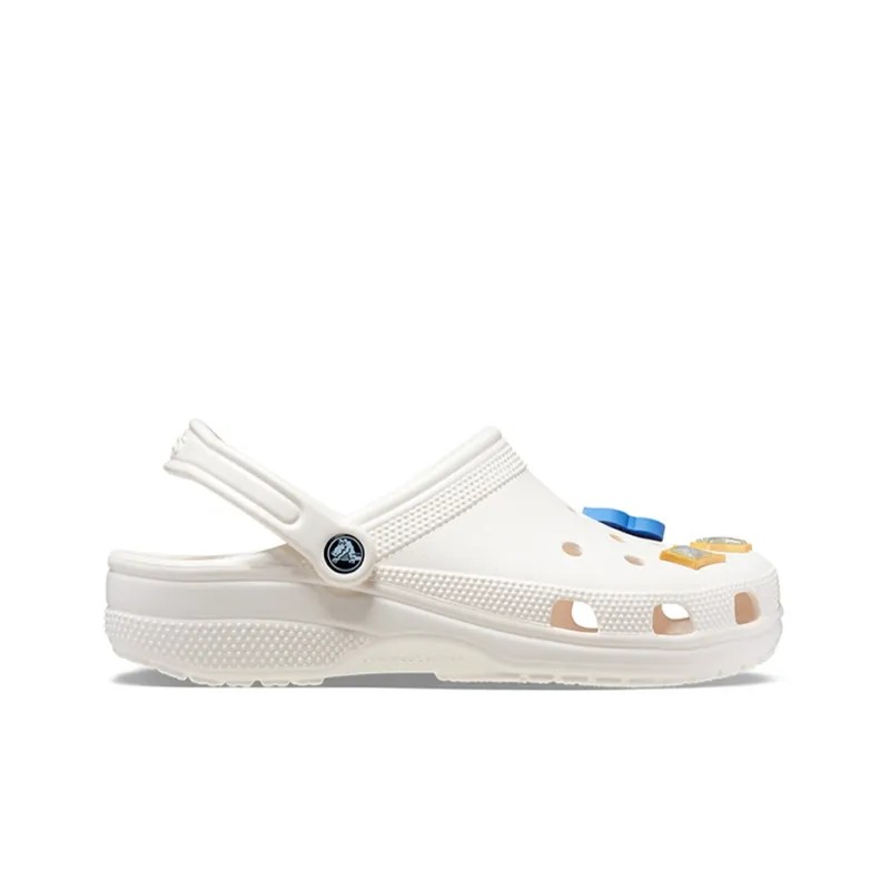 HONOR OF KINGS x Crocs Classic Clog Clogs Unisex White Blue Mismatched Swan's Dream, Xiao Qiao Elite Edition-1
