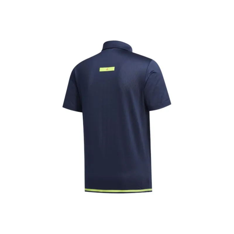 Adidas Polo Shirts Men Blue-1